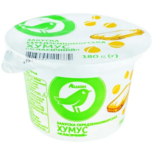 Хумус Ашан закуска класична 180г