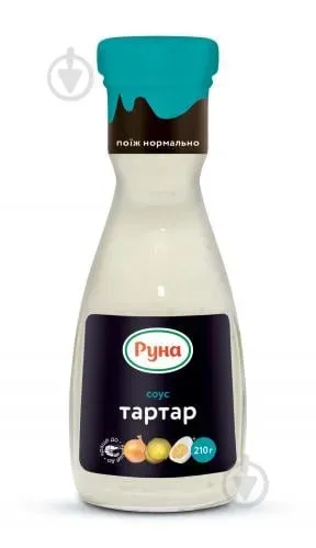 Соус майонезний Тартар 210г ТМ Руна