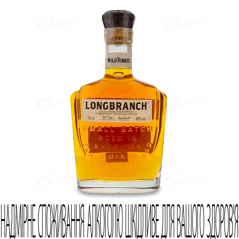 Віскі Wild Turkey Longbranch, 0,7л