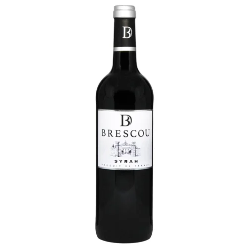 Вино Brescou Syrah червоне сухе 13% 0,75л