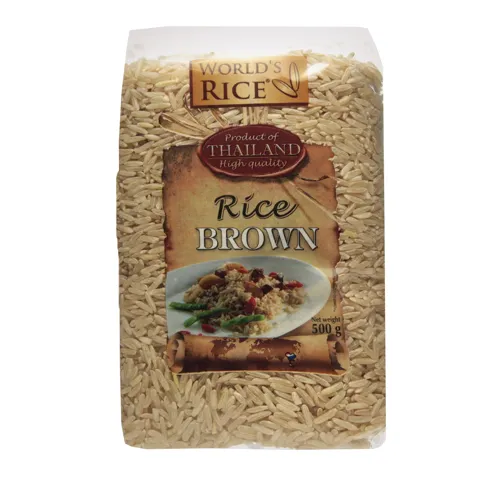 Рис нешліфований Натурал World's Rice м/у 500г