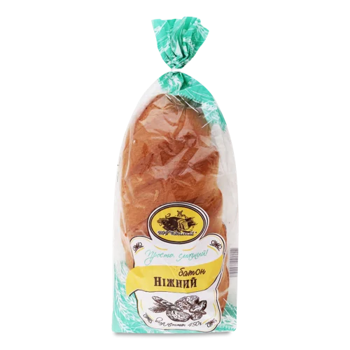 Хліб Ніжний Вищого Ґатунку, м/у 450г