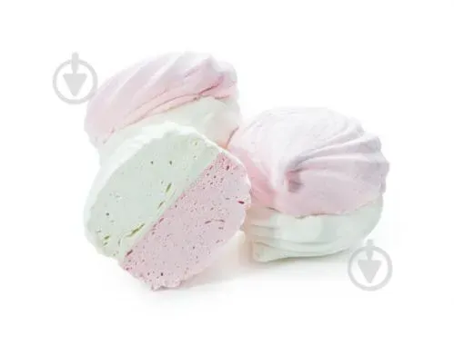 Зефір "Ванільний" біло-рожевий 0,5 кг