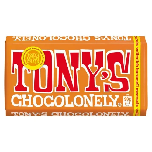 Шоколад Tony's Chocolonely Karamell Meersalz 90г