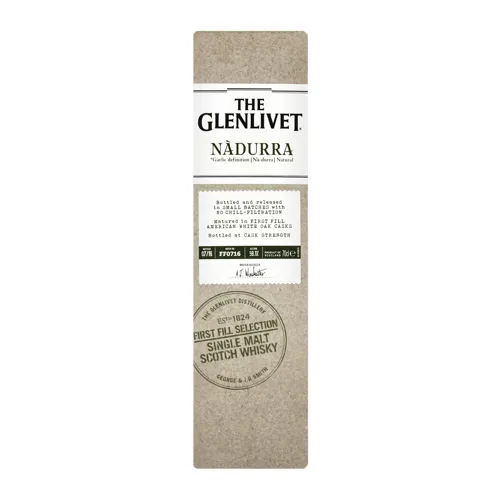 Віскі Nadurra First Fill The Glenlivet 0.7л 59.1%