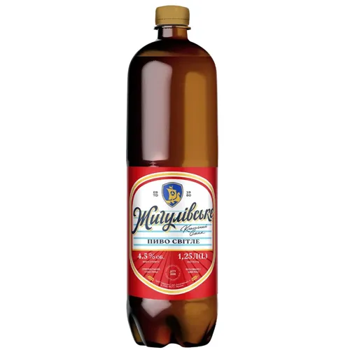 Пиво Оболонь Жигулівське світле 4,2% 1,25л