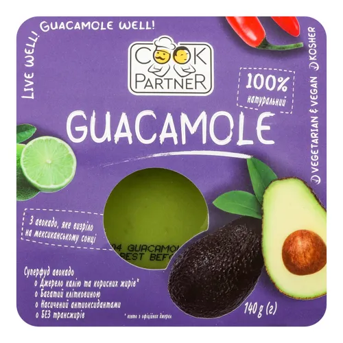 Соус Guacamole Cook Partner к/у 140г