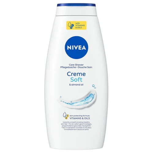 Гель-догляд для душу Nivea Creme Soft і мигдалева олія 750мл