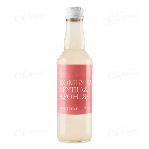 Комбуча Green Chef Груша&Аронія, 250мл