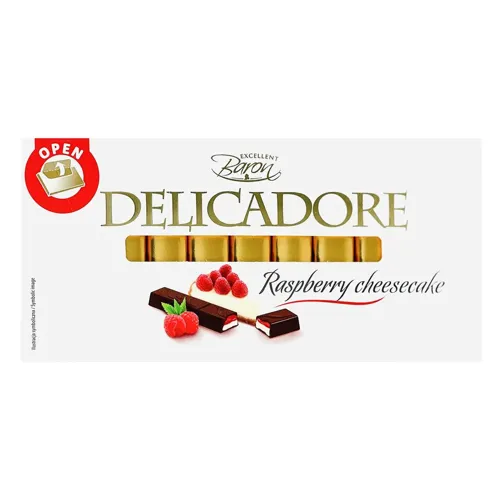 Цукерки Baron Delicadore Малиновий чізкейк 200г