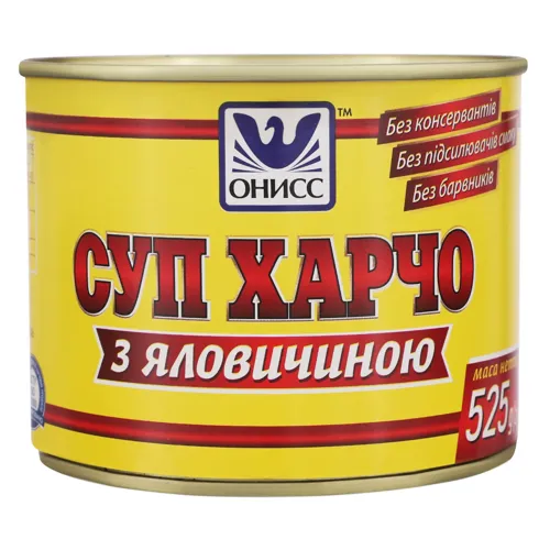 Консерва Суп харчо з яловичиною Онисс з/б 525г