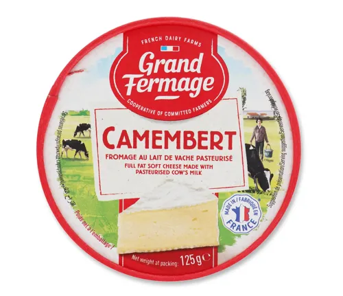Сир Grand Fermage «Камамбер» 60% з коров'ячого молока, 125г