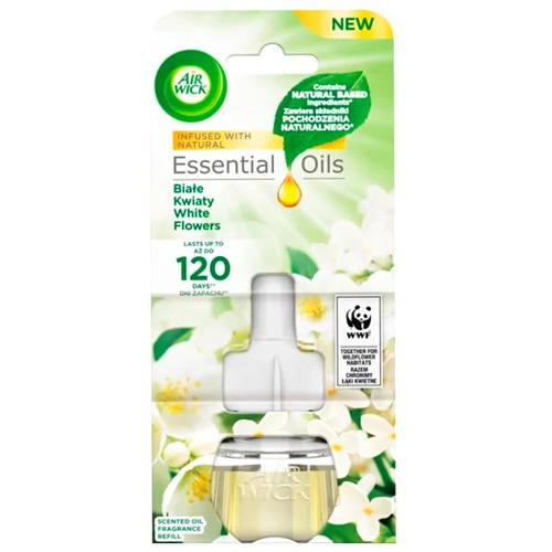 Освіжувач повітря гелевий Air Wick Essential Oils Райські квіти запаска 19мл