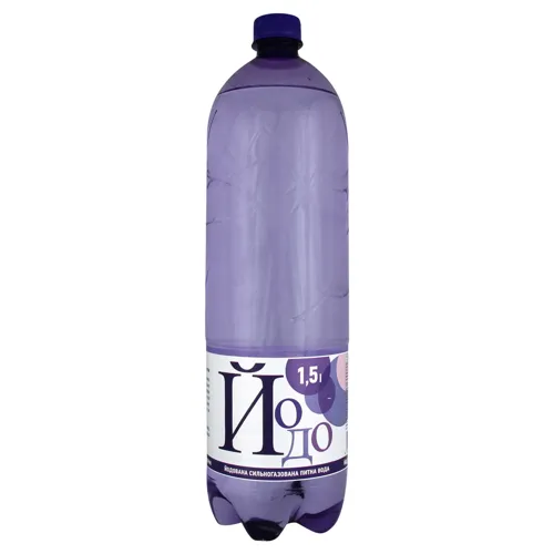 Вода Jodo йодована газована 1,5л