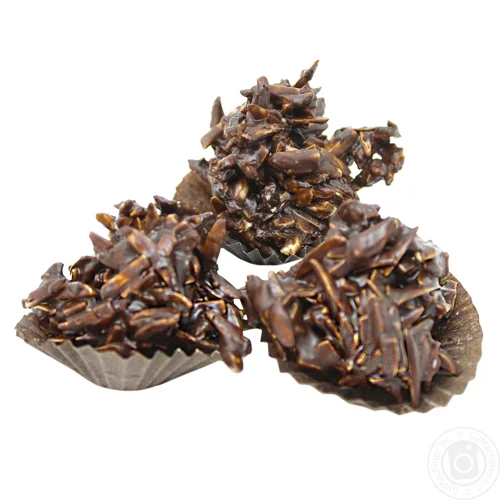 Мигдальні палички у чорному шоколаді