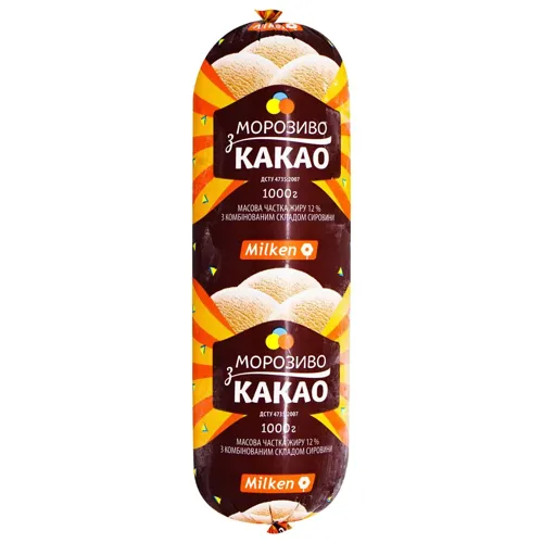 Морозиво Milken зі смаком какао 1кг