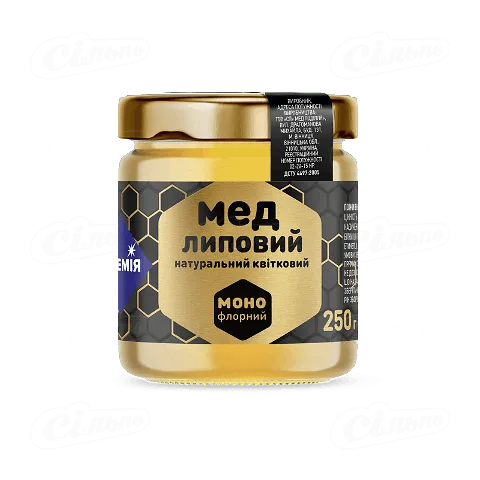 Мед «Премія»® натуральний квітковий липовий, 250г