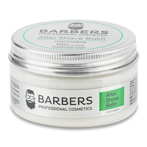 Бальзам Після Гоління З Конопляною Олією Cannabis Barbers, 100 мл