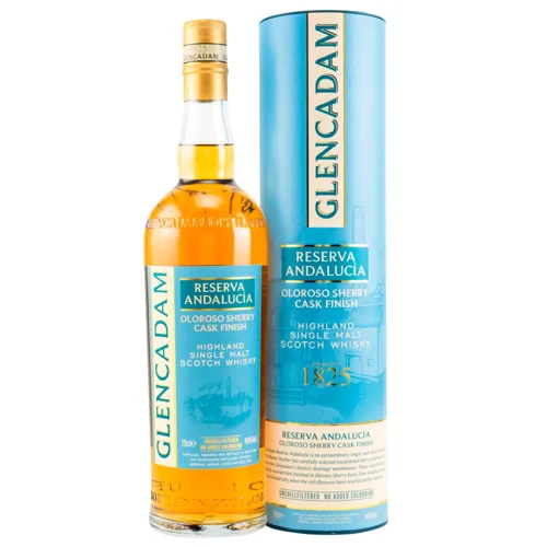 Віскі Glencadam Reserva Andalucia Oloroso Sherry Cask Finish 46% 0,7л