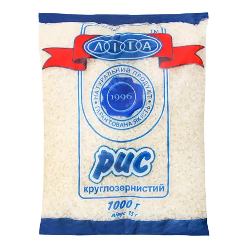 Рис круглозернистий Літа м/у 1000г