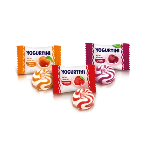 Цукерки Roshen Yogurtini йогурт карамель вагові