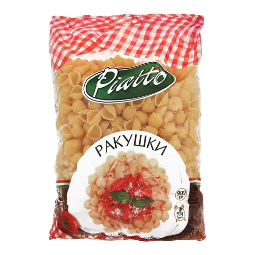 Вироби макаронні Ракушки Piatto м/у 900г