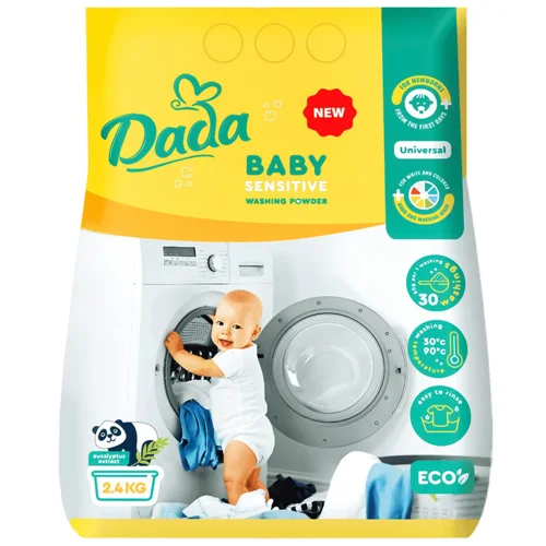 Пральний порошок Dada для дитячого одягу 2,4кг