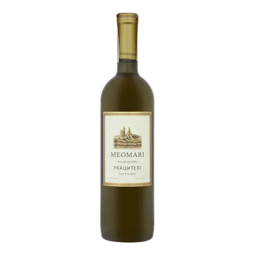 Вино 0.75л 12.5% біле сухе Ркацителі Meomari