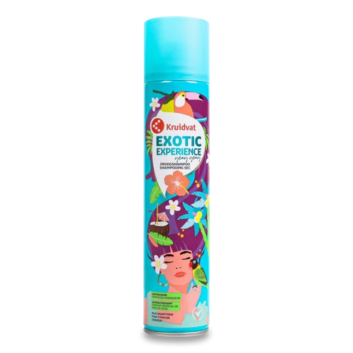 Шампунь сухий для волосся Exotic Experience Kruidvat, 200мл