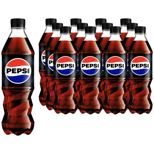 Напій газований Pepsi Black Zero Sugar 0,5л 12шт