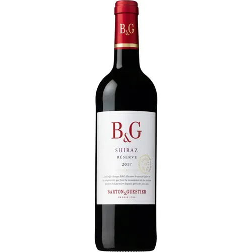 Вино Barton&Guestier Shiraz Reserve червоне сухе вино 12,5% 0,75л