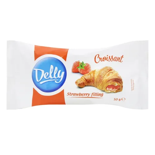 Круасан Delly з полуничною начинкою 50г