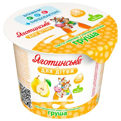 Сир паста груша 3,9% Яготд
