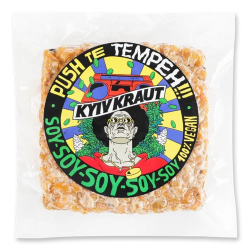 Темпе Боби Соєві Ферментовані Пастеризовані, в/у 250г