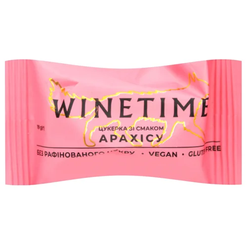 Цукерка Winetime Арахіс без цукру 19г
