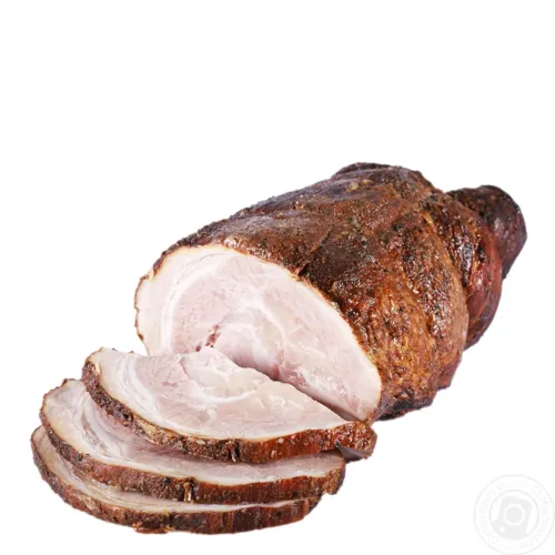 Грудинка Традиційна з часником копчено-запечена