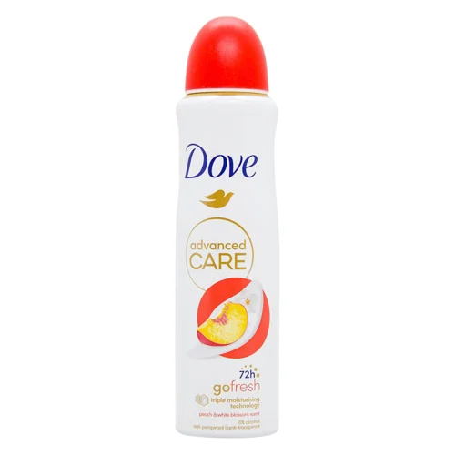 Антиперспірант аерозольний Dove Advanced Care Go Fresh Персик і білий цвіт 150мл