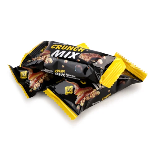 Цукерки Глазуровані Кранч Мікс, в/ґ, 1 кг