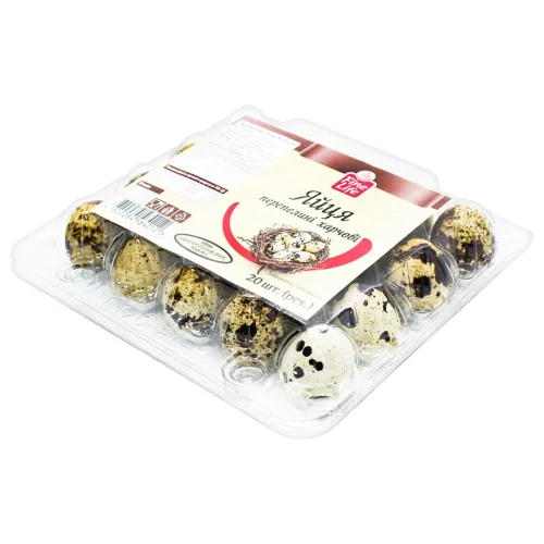 Яйця перепелині Fine Life 20шт