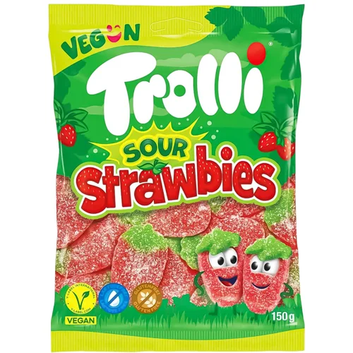ЦУКЕРКИ ПОЛУНИЦЯ TROLLI 150Г