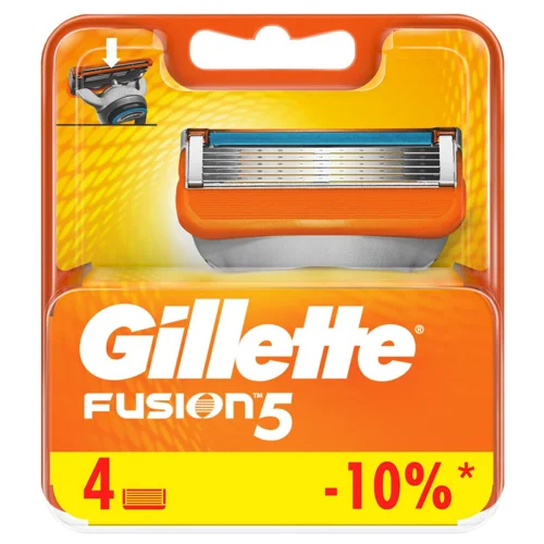 Картриджі для гоління Gillette Fusion 5 4шт