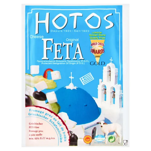Сир Hotos Фета м’який з козячого та овечого молока 45% 150г