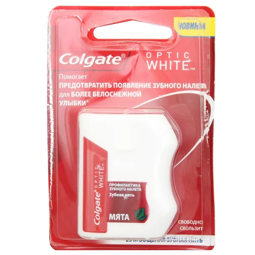 Зубна Нитка М'ята Optic White, В/ґ, 50 м