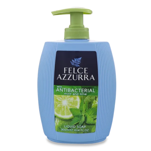 Рідке Мило Mint&Lime Антибактеріальне Felce Azzurra, 300мл