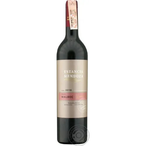Вино Estancia Mendoza Malbec червоне сухе 13,5% 0,75л