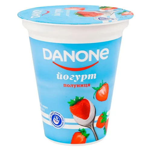 Йогурт Danone полуниця 3,2% 260г