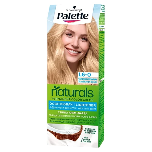 Фарба для волосся Palette Naturals L6-0 скандинавський блондин