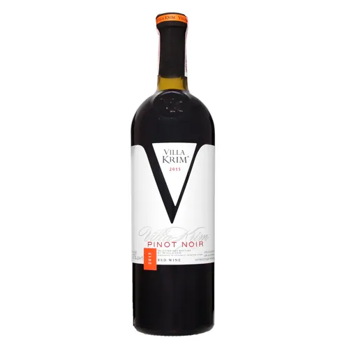 Вино 0.75л 9-13% червоне напівсолодке Pinot Noir Villa Krim пл