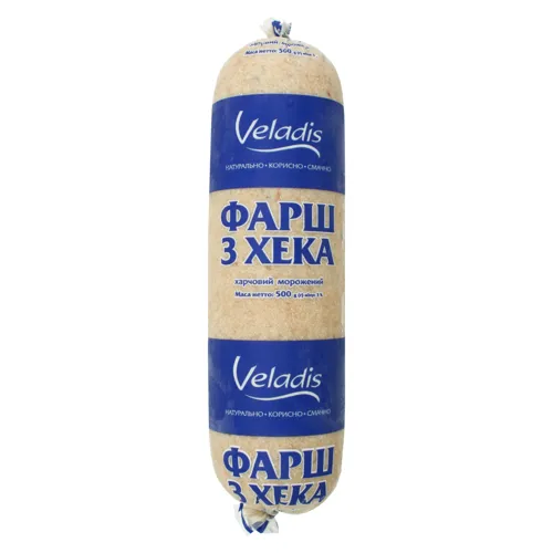 Фарш з хека харчовий морожений Veladis м/у 500г