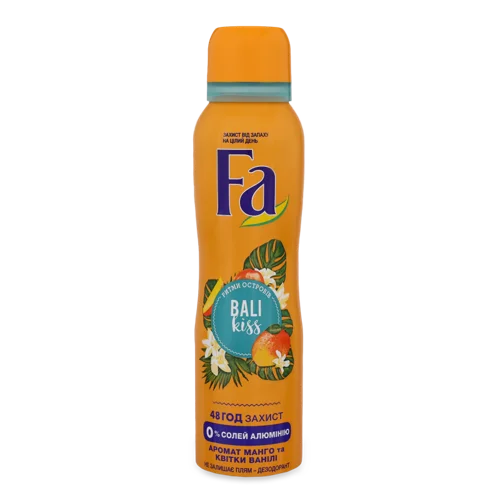 Дезодорант Bali Kiss Ритми Островів Fa 150 мл